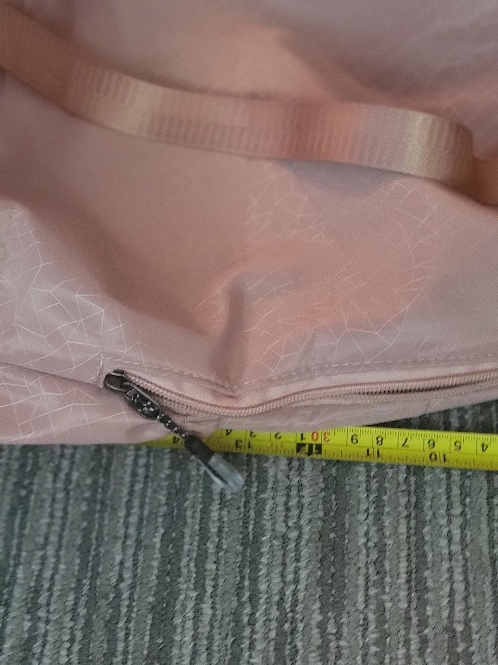 Women's Pink Drawstring Backpack - Picture 3 of 4